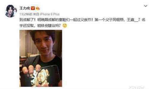 王力宏妻子怀孕 王力宏请网友为儿子取名 与妻子李靓蕾生了几个孩子