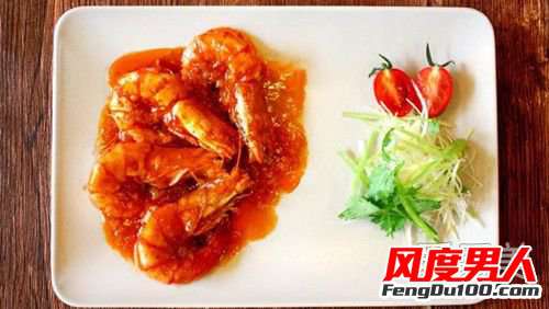 茄汁大虾的做法 中餐厅黄晓明做的菜 茄汁大虾教程