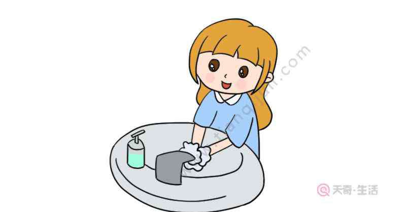 洗手液怎么画 洗手的简笔画 洗手怎么画