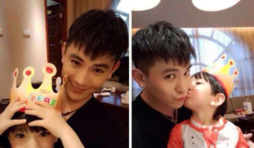 中国最帅父子 中国最帅父子合照 中国最帅父子的妈妈照片