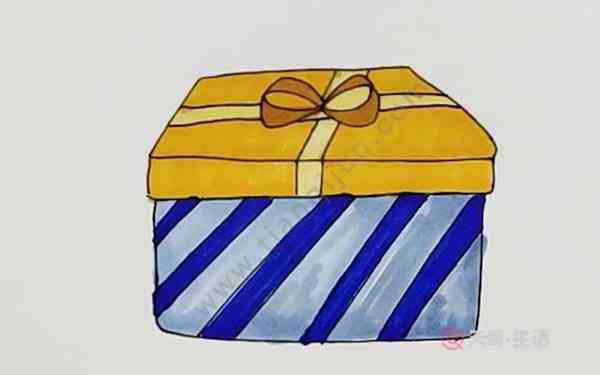礼物盒简笔画 礼品盒简笔画