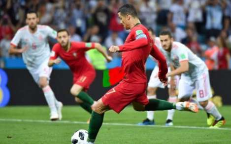 西班牙vs葡萄牙点球 2018葡萄牙西班牙视频回放 进球瞬间