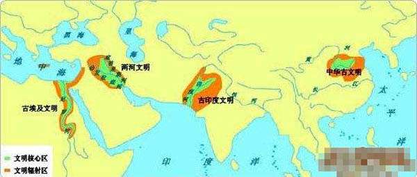 古巴比伦地图 世界古代文明有哪些 世界古代文明地图