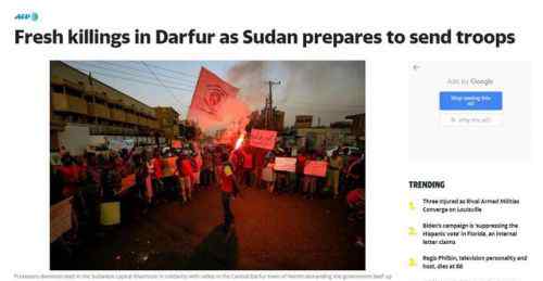 苏丹最新新闻 苏丹一村镇遭遇武装分子袭击超60人死亡！事件最新消息及现场图曝光
