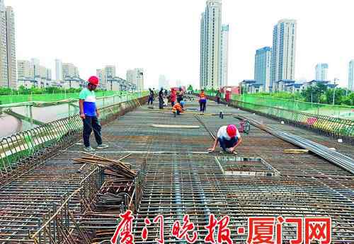 翔安大道 厦门翔安大道再添一段跨线桥 预计7月初具备试通车条件