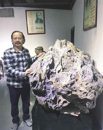 玛瑙王 天然奇石博物馆：3.5吨紫葡萄玛瑙王将亮相花博会