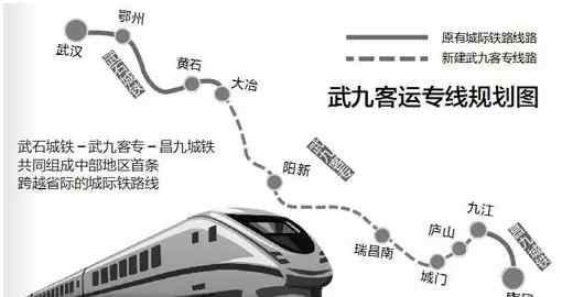 厦门到武汉 武九专线即将开通 下半年厦门去武汉只要4小时