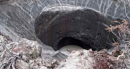 末日天坑 西伯利亚神秘巨洞 深不见底太可怕了