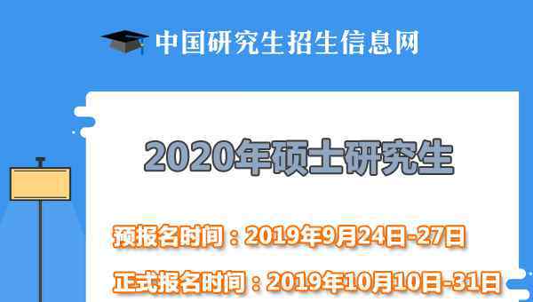  2020年考研报名时间入口及网报流程图（统考）