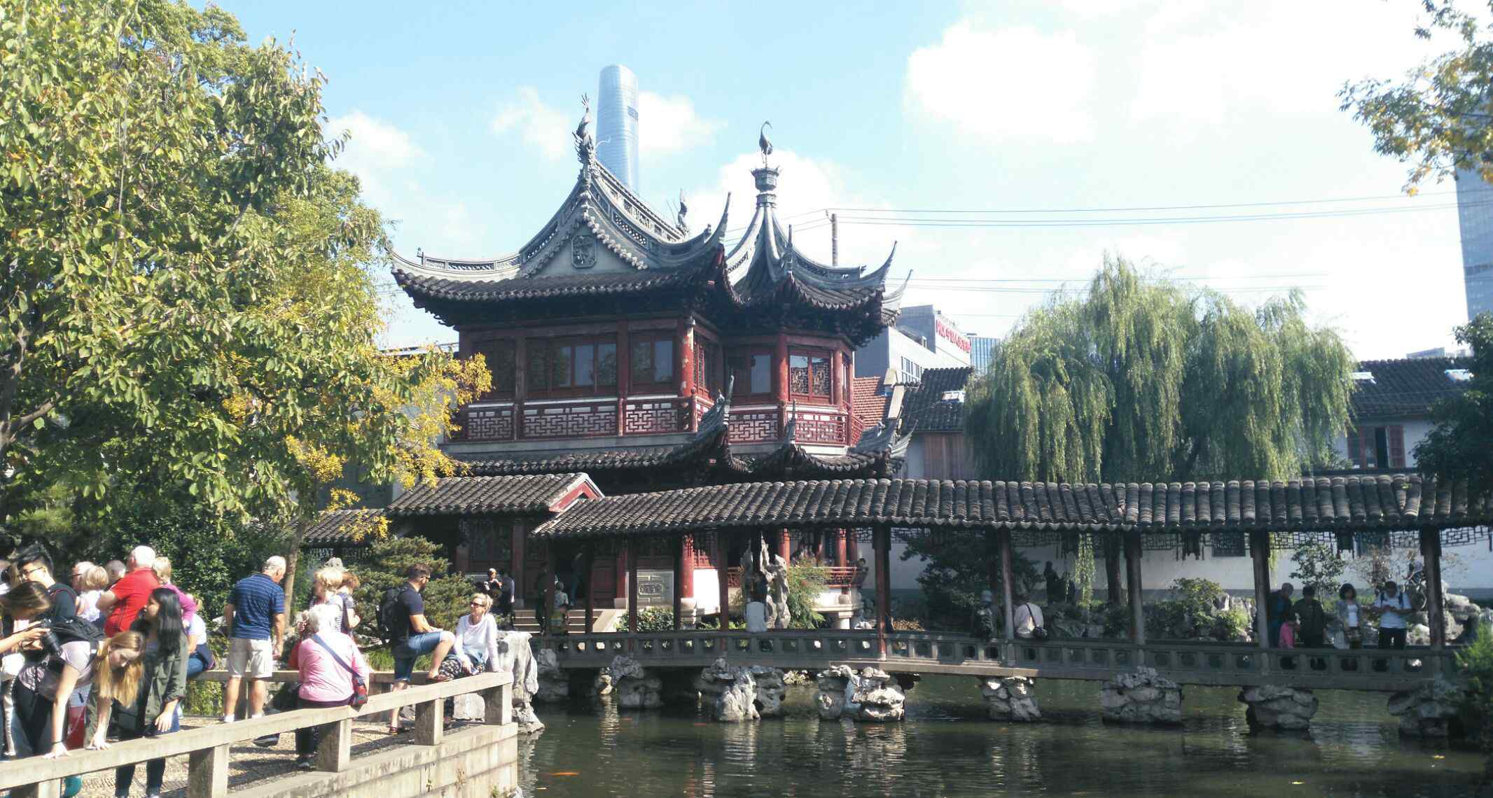 上海万花楼 上海四大古典园林之一 一一豫园