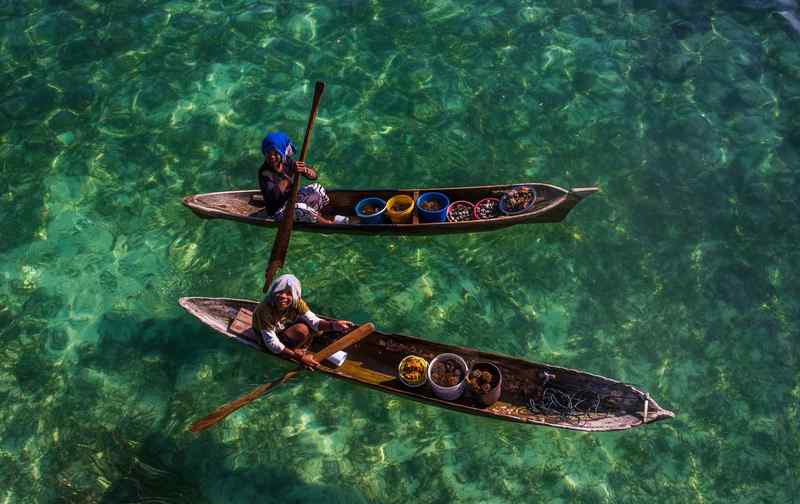 巴瑶族 海上游牧者：一生生活在海上的东南亚巴瑶族人