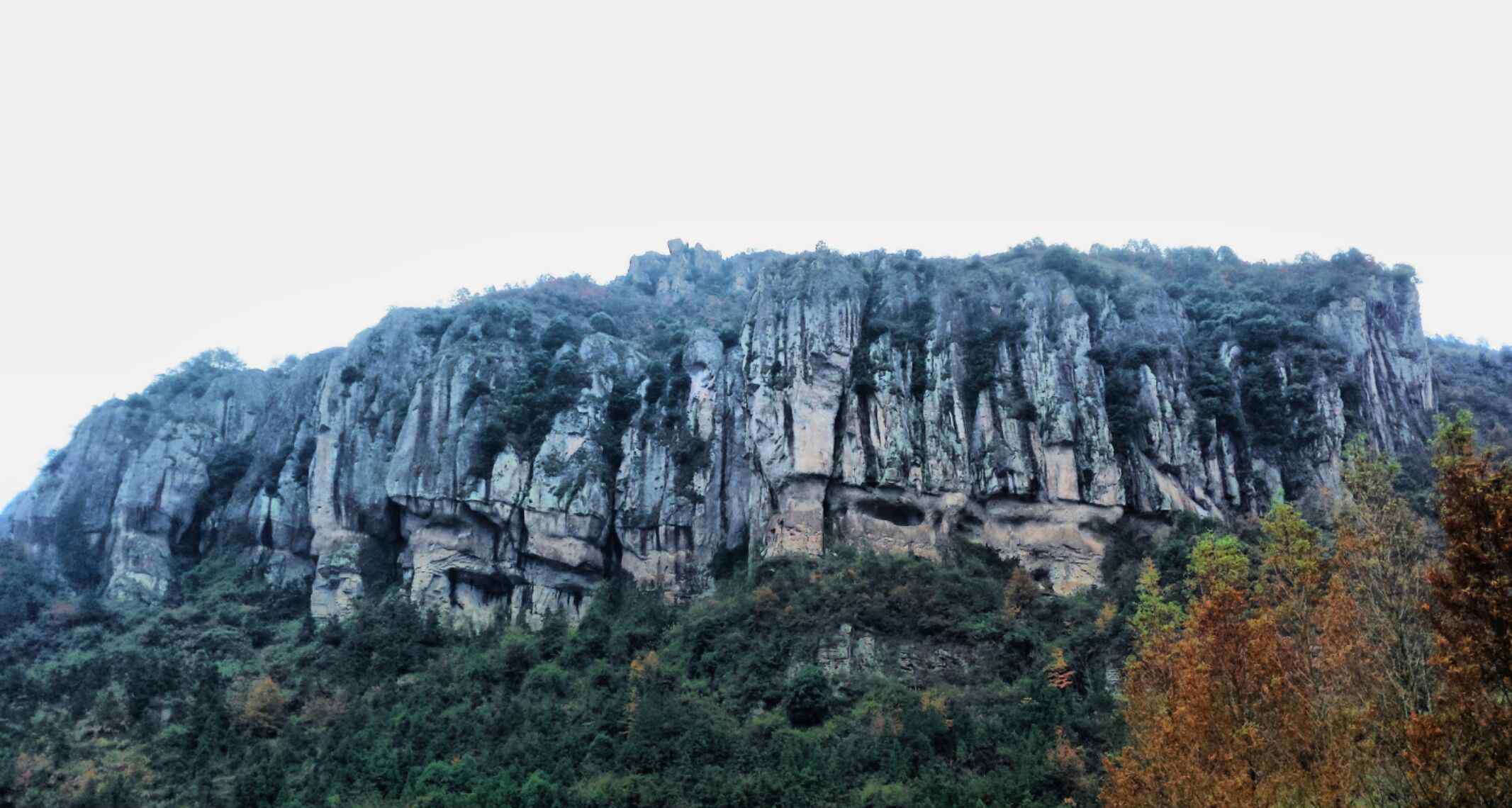 铁甲龙 天台山十里铁甲龙徒步之旅