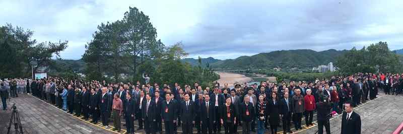 方慧兰 参加“八一”起义军三河坝战役90周年纪念活动
