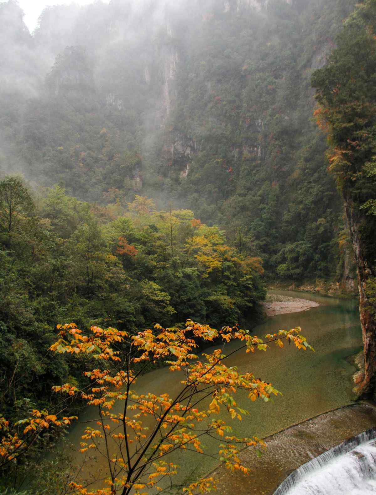 光雾山风景区 光雾山之桃园景区