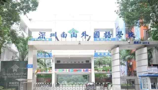 深圳南山中英文学校有哪些?