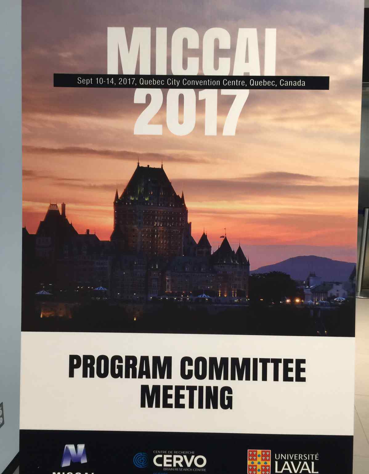 miccai MICCAI2017 Area Chair会议记