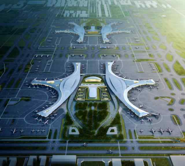 简阳机场126万平米航站楼轮廓初现！附高清图与规划
