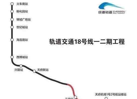 上海18号线开通时间表 成都地铁18号线本月内开通，成都地铁18号线开通时间表
