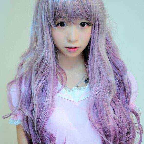 灰紫色 女款烟灰紫色头发图片欣赏 5款发型让你与众不同
