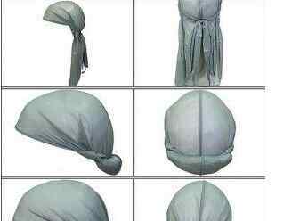 男士围巾的系法图解 嘻哈头巾如何扎好看 嘻哈头巾的系法图解