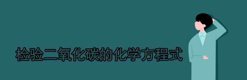 检验二氧化碳的化学方程式 检验二氧化碳的化学方程式