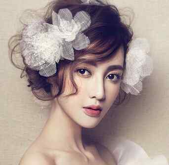 好看的婚纱图片 韩式婚纱照新娘发型好看图片介绍
