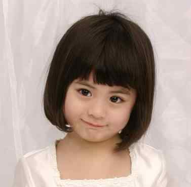儿童发型女 女儿童娃娃头发型图片 示范娃娃头怎么剪