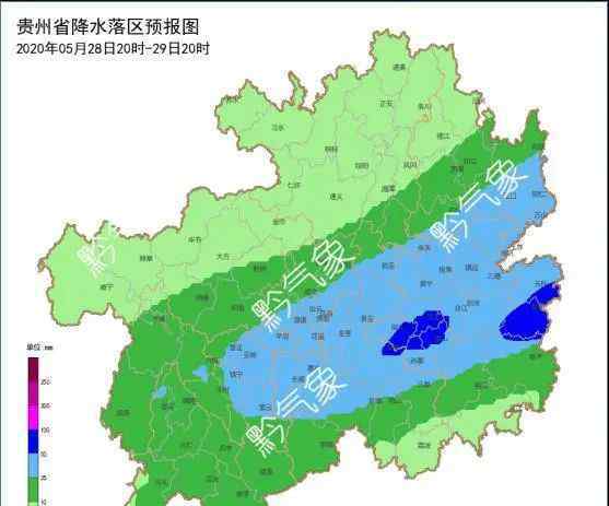 周末贵州 今晚开始一直到周末，贵州都是雨雨雨！