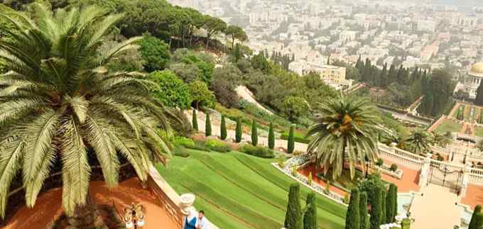 世界七大奇迹之一 以色列海法--世界七大奇迹之一空中花园