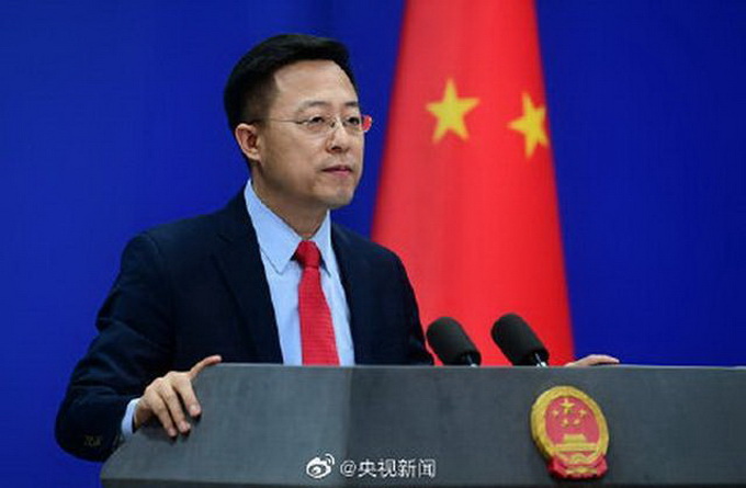 赵立坚回应“五眼联盟”就香港问题的声明：坚决反对