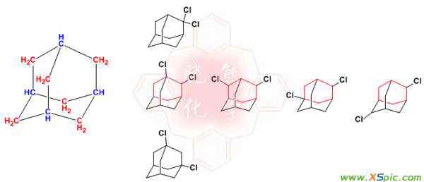 金刚烷的二氯代物 金刚烷的二氯代物有几种