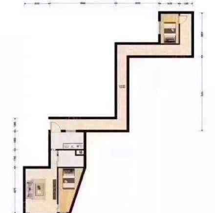 爱情公寓平面图 《爱情公寓5》里胡一菲的奇葩房子，原来奇葩房型有这么多
