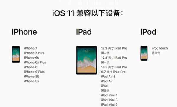 ios11什么时候出 iOS11升级名单公布，你被无情抛弃了吗？