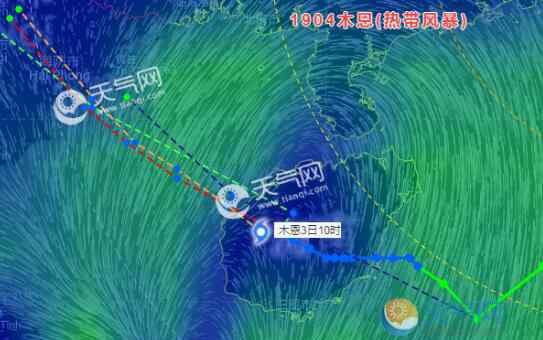 4号台风木恩 2019台风木恩实时路径 最新4号台风未来走势分析