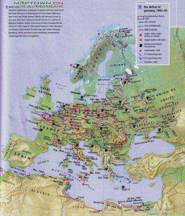 苏联解体前后地图 求二战前,二战后的世界地图,以欧洲为中心的最好,看国际关系史不对照地图总觉得很糊涂