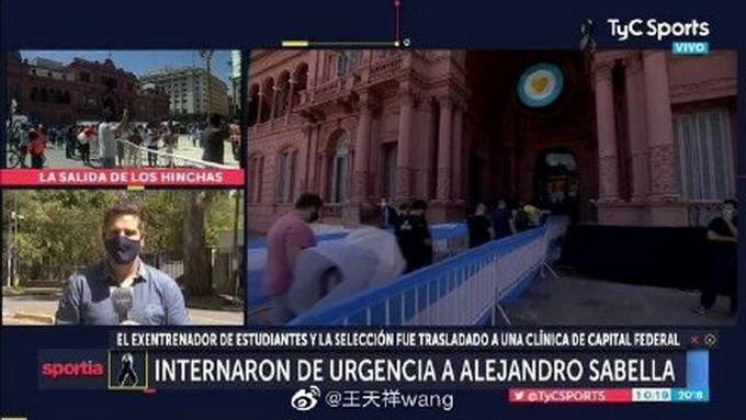 外媒：因马拉多纳去世伤心过度 前阿根廷主帅萨维利亚被紧急送医