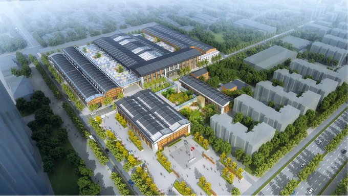 60年老厂房升级改造 北京城市副中心政务服务大厅春节前建成