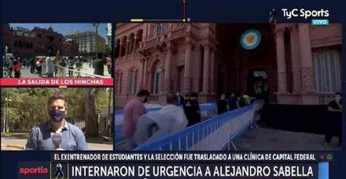 外媒：因马拉多纳去世伤心过度 前阿根廷主帅萨维利亚被紧急送医