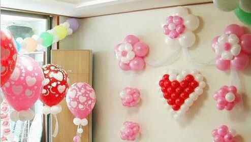 气球造型教程图解 婚房气球造型图片欣赏 如何打造气球婚房