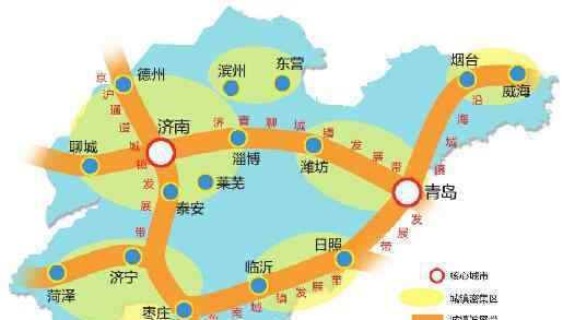 山东省主体功能区规划 山东构建双核四带六区布局 2030年济南城市人口超500万