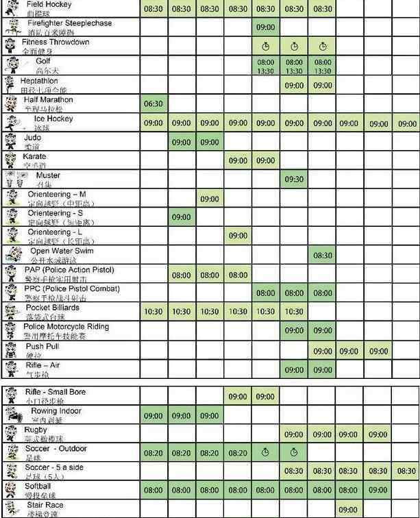 世警会时间 2019世警会时间+地点+门票+赛程安排+交通