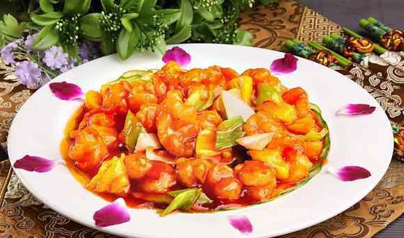 绍式虾球 介绍一道颜值高的特产名菜，来客做它有面子——衢州菠萝虾球