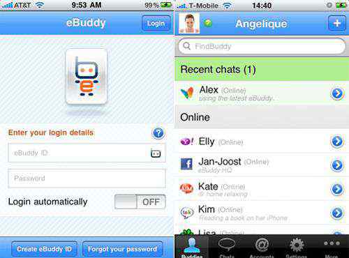 ebuddy eBuddy：iPad聊天多合一