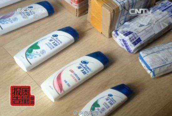 央视网购 央视记者网购8瓶洗发水：仅3瓶为正品