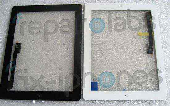 ipad3图片 最新图片显示iPad3Home键仍在 保持黑白两款