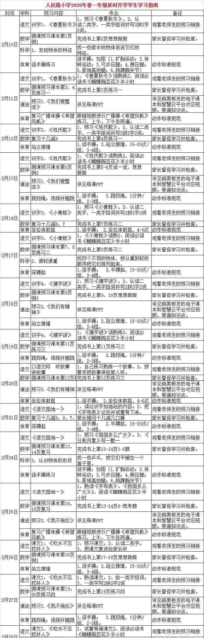 丰县智慧教育云平台 丰县人民路小学2020年春延迟开学学生学习指南