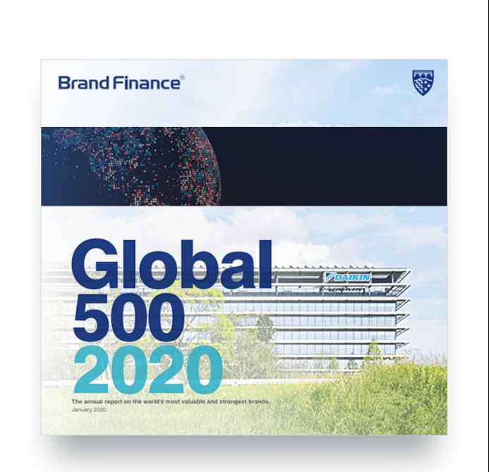 世界品牌500强 大金再获2020全球最具价值500强大品牌！用实力捍卫品牌价值！