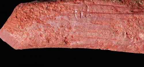 赭石色是什么颜色 考古学家湖边发现赭石色卵石 古代欧洲人使用“蜡笔”来创作艺术品