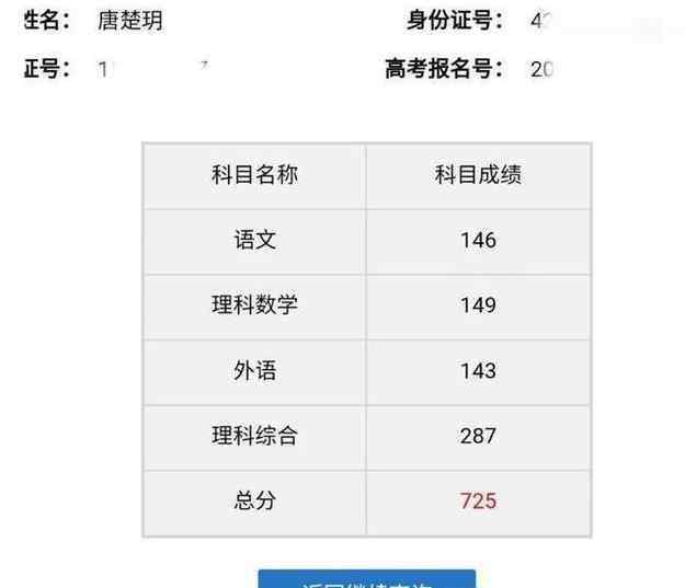 湖北状元 2020年湖北省高考状元是谁在哪所学校