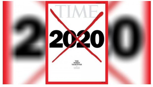 时代周刊称2020是最糟糕的一年 新封面现红叉标记真相是什么？